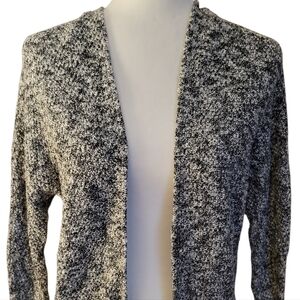 AEO Open Front Textured Knit Sweater